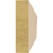 Ekena Millwork 2in. W x 8in. H x 32in. L Crestline Woodgrain TimberThane Rafter Tail, Primed Tan RFTUR02X08X32CRERCPR - alternate 4